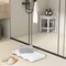HIPS Spa Shower Mat with Non Slip Foot Pads and Rounded Smooth Edges Ideal for Indoor and Outdoor Use